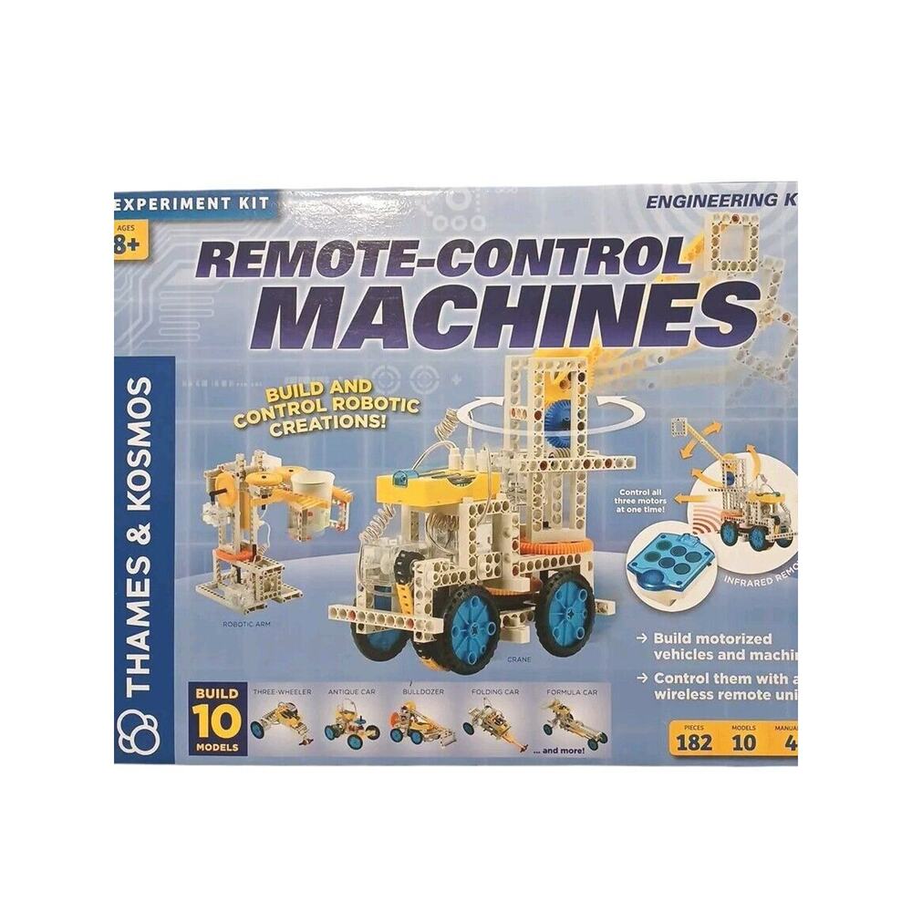 Thames And Kosmos Remote control Machines Construction Kit EXPERIMENT Opened